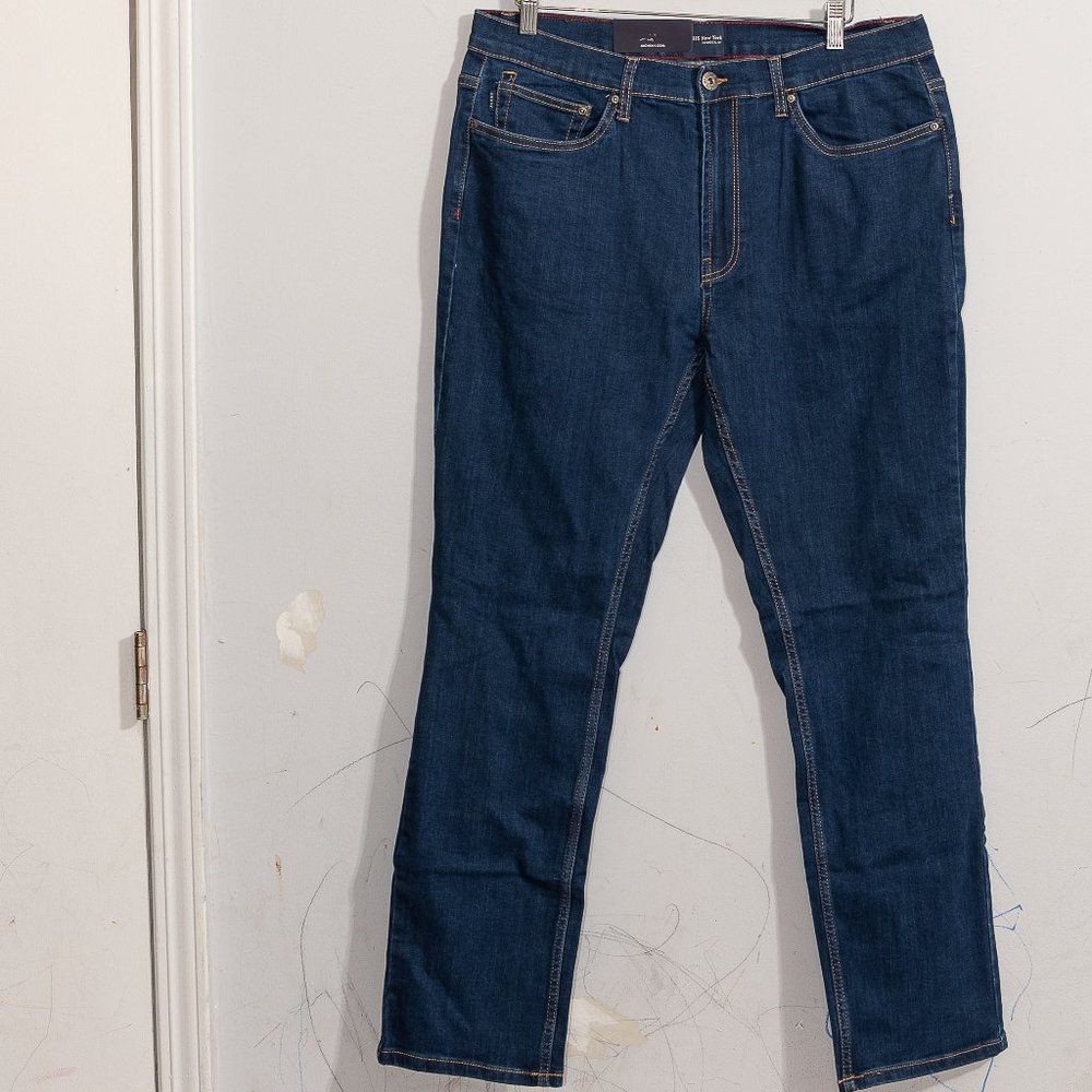 Blue Jachs Men’s Comfort Stretch‎ Denim Jean 5 Pocket